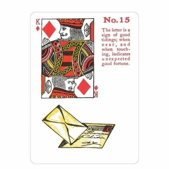 Gypsy Witch Fortune Telling Playing Card - Picture 7 of 8